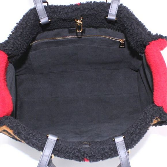 Louis Vuitton Onthego Gm Multicolour Faux Fur Handbag (Pre-Owned) - Picture 7 of 10